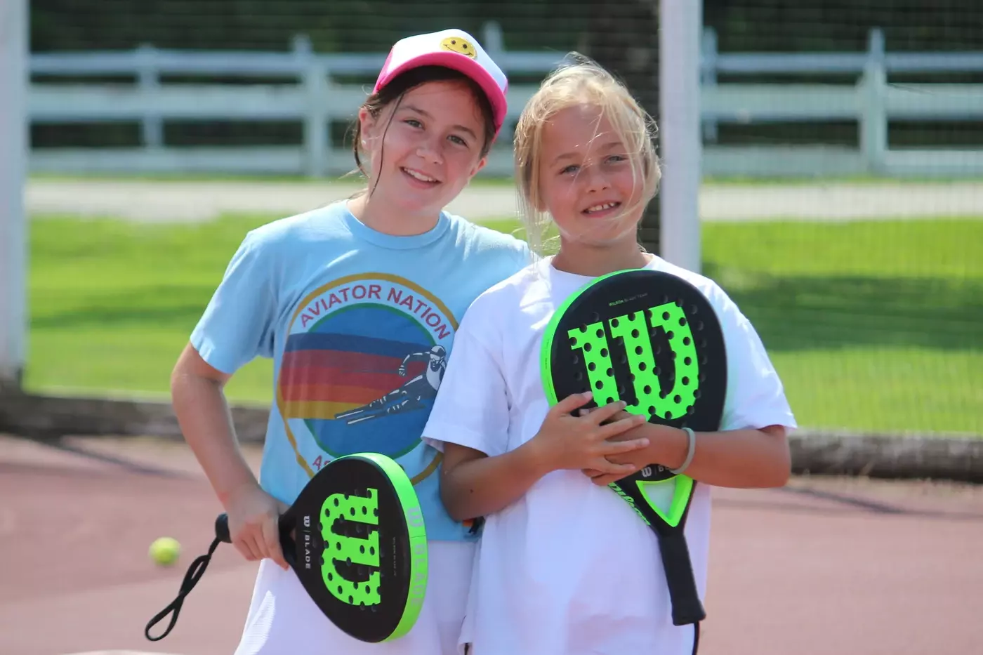 Pop Tennis players