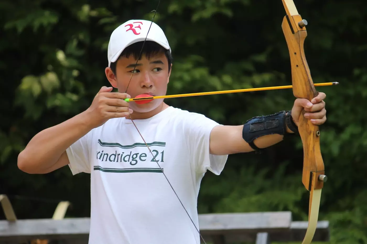 An archer at Windridge