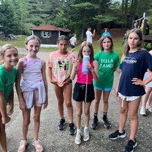 Girls Camp Campers