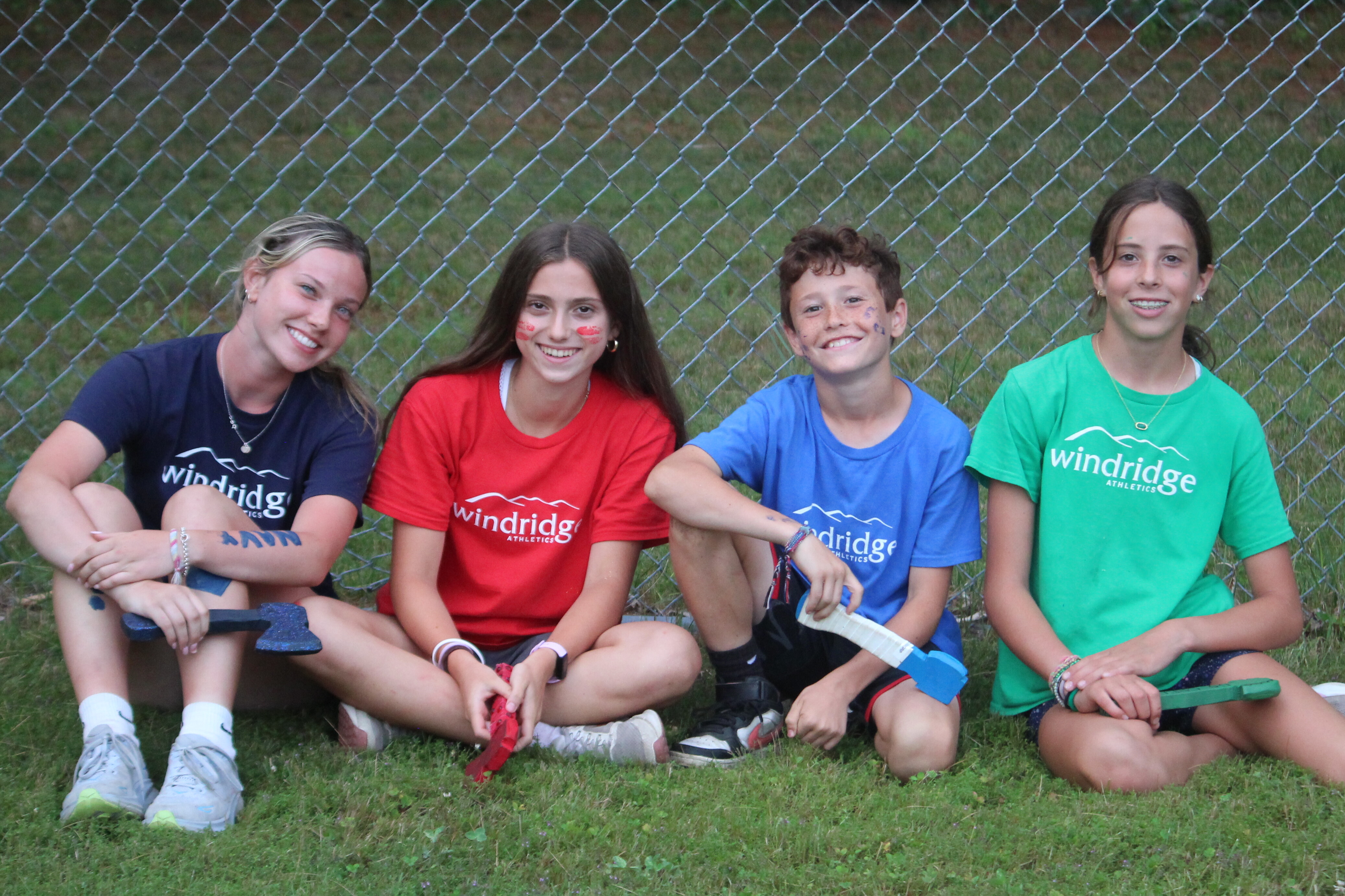 A group of Windridge campers