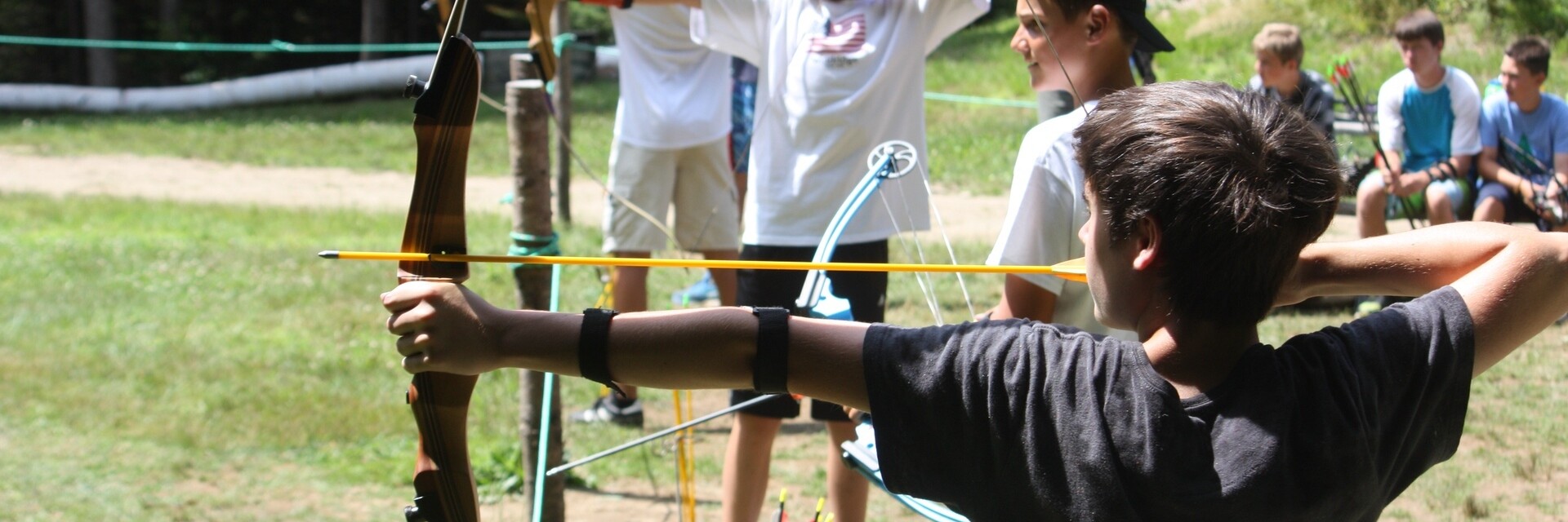 archery camp kid