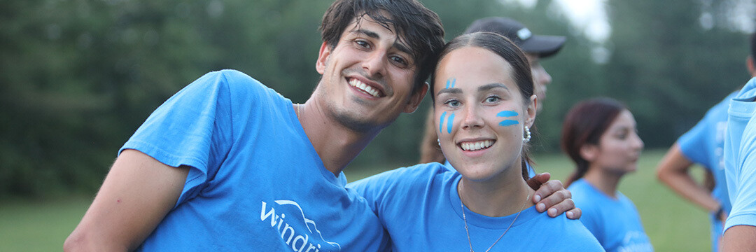 Windridge Counselors smiling during the Teela Games